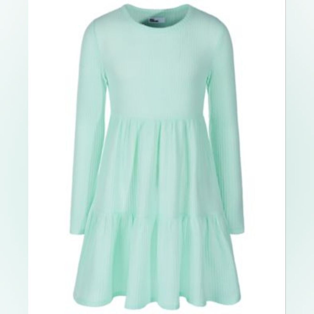 Epic Threads Light Green Casual Kids Dress